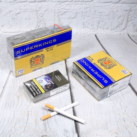 Buy Superkings 200 Bright Blue Cigarettes UK