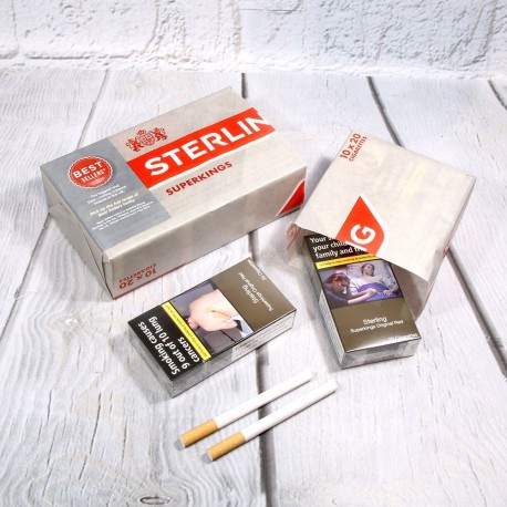 Buy Sterling Superkings Original Red cigarettes UK