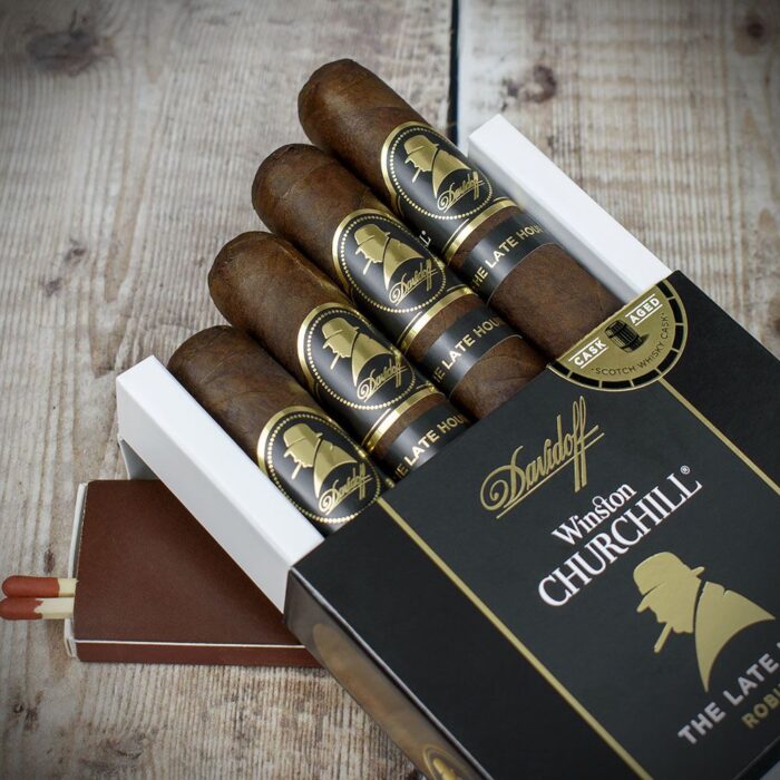 Buy Churchill The Late Hour Robusto Cigars - Pack of 4 UK