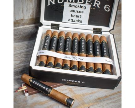 Buy Rocky Patel Number 6 Robusto Cigars - Box of 20 UK